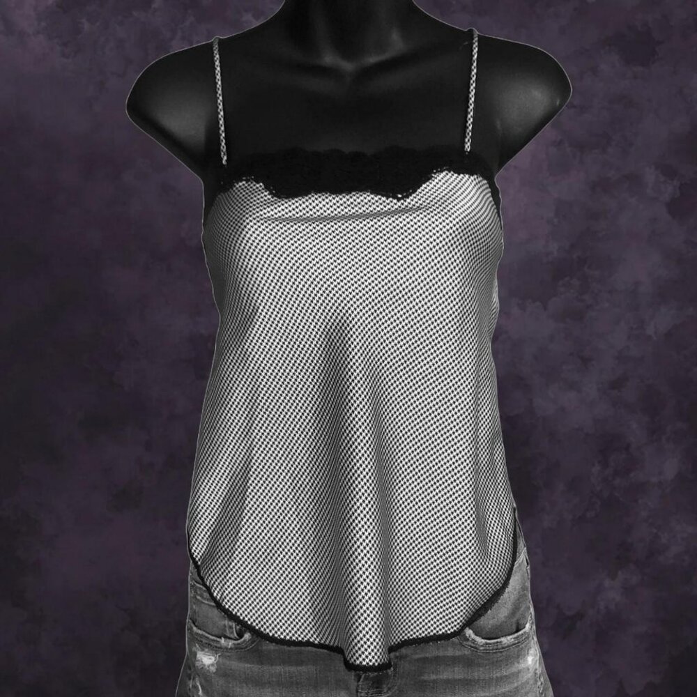 Linda Houndstooth Cami